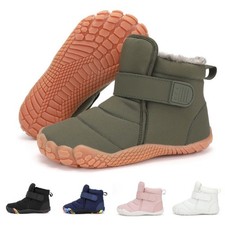 Kinder Winterschuhe Winterstiefel Warm Schneestiefel Gefüttert Boots Wasserdicht