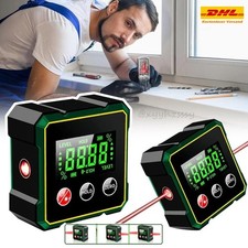 Mini-LCD Digital Winkelmesser Magnet Winkelmessgerät Neigungsmesser Inklinometer