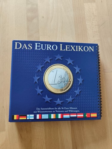 Euro lexikon mit münzen - euro, 96