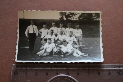 Tolles altes mannschaftsfoto - mannschaftsfoto,