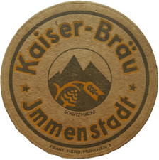 ALTER BIERDECKEL Kaiser –