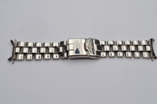 BREITLING SHARK CHRONO STAHL ARMBAND 20MM VINTAGE SCHÖNER ZUSTAND GESTIFTET