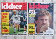*** Kicker Sportmagazin, Jahrgang 1984, Nr. 1/2 u. 46 ***