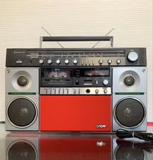 Sanyo MR-X20 AM FM Radio Cassette Player 5 Lautsprecher System Gebraucht