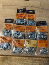 10 Marken Packungen Schrauben Mix gemischtes Sortiment Restposten/Cont2Pal4K9 -4