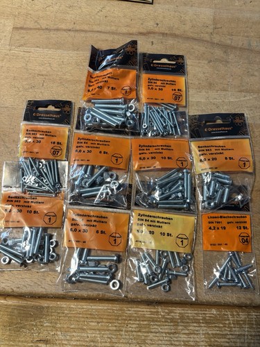 Marken packungen schrauben - 10,