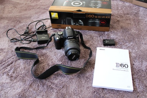 Nikon d60 55mm - nikon, vr