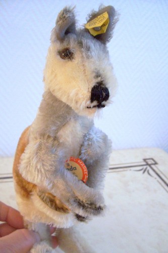Steiff känguruh linda 1968 - steiff,