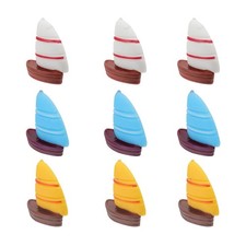 9 Pcs Nautisches Segelboot