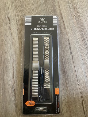 Edelstahl uhrenarmbänder - 2,