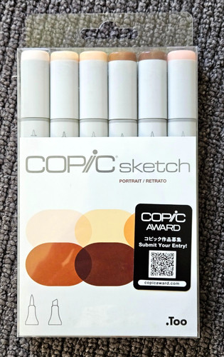 Copic marker sketch - copic, 6er