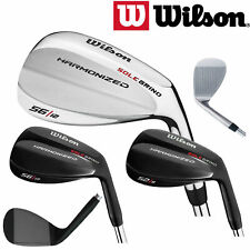 WILSON HARMONIZED BLACK OR CHROME WEDGES *NEW* GAP SAND LOB WEDGE 52,56,60