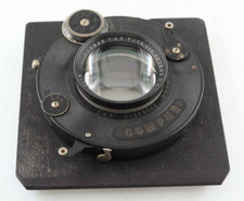 Goerz Berlin Dogmar 4.5 16,5cm  Compur  Objektiv Lens 92934