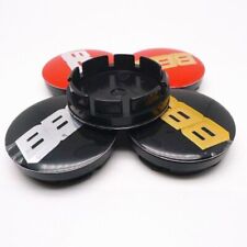 4X 56mm Für BBS Logo Nabendeckel Radmitte Felgendeckel Nabenkappen Emblem Auto