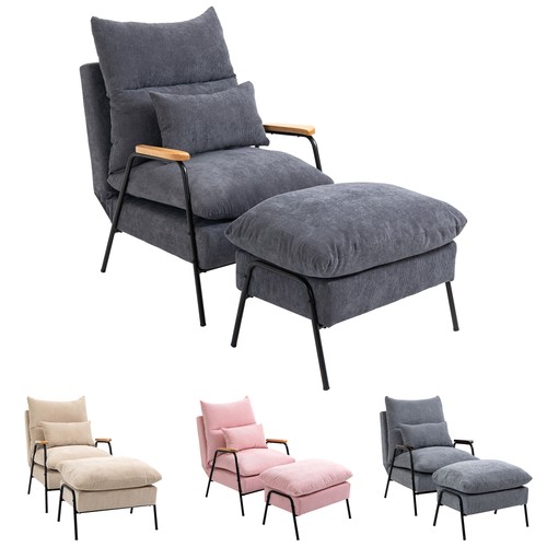 Ohrensessel mit hocker - ohrensessel,