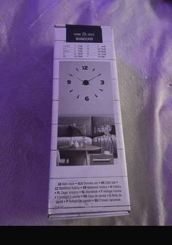 Home deco wanduhr analog - home,