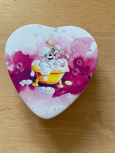Diddl herz dose vintage - herz,