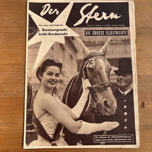 Zeitschrift stern 1954 heft - zeitschrift,