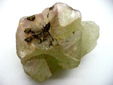 Stufe Fluorit xx, Chalkopyrit