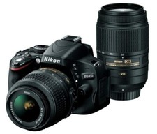 Nikon D D5100 Doppelzoom Kit - Schwarz