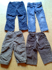 4 Mädchenhosen Gr. 86/92 und 98 Kinderhosen Winterhosen Jeans