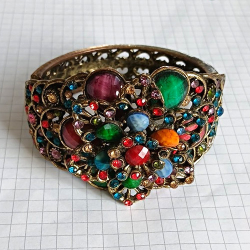 Armreif armband goldfarben mit - armreif,