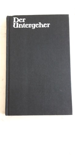 Der untergeher thomas - -,