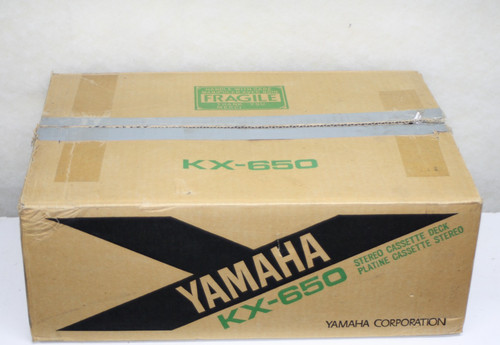 Yamaha 650 tapedeck gebr - yamaha, kx-650