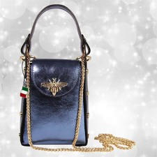 Tasche navy beige Baumwolle