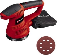 Einhell TC-RS 38 E Exzenterschleifer 380 W Schleifteller Ø 125 mm Staubfangsack