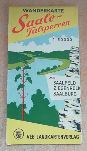Alte ddr wanderkarte - alte,