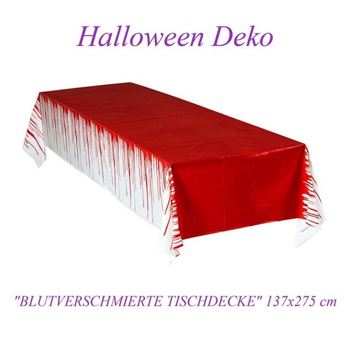 Blutige deko tischdecke - tischdecke, #