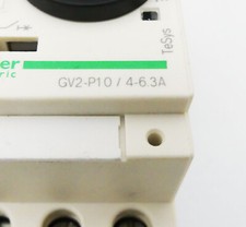 SCHNEIDER ELECTRIC TELEMECANIQUE GV2-P10/4-6.3A Leistungsschutzschalter -unused-