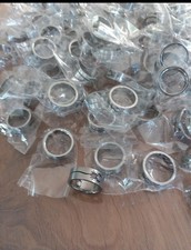 115 Stück Ringe Edelstahl