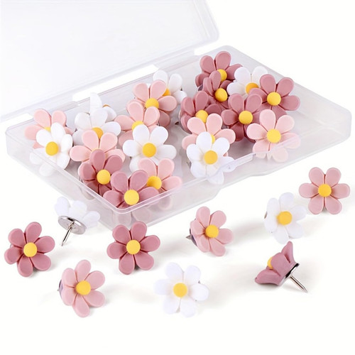 20er set blumige pinnnadeln - 20er,