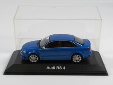 1:43 Minichamps Audi RS 4 V8 B7 8E 2008 5010509133 SPRINTBLAU Händlermodell 