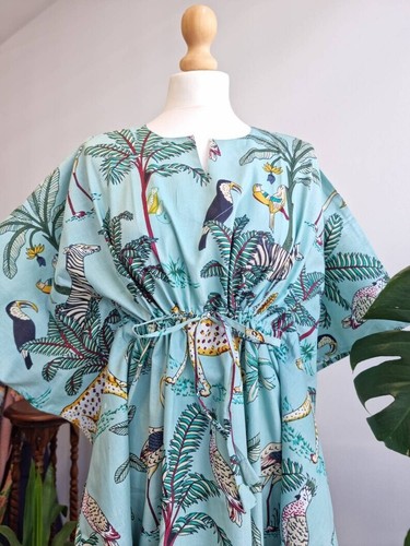 Sky blau tiger wald - sky, kaftan