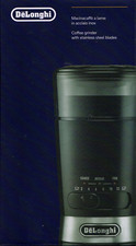 DeLonghi KG210 elektrische Kaffeemühle Mahlgradanzeiger  Edelstahl LED