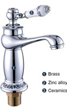 Retro Bad Waschtischarmatur