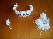 Vintage Haarreif Hochzeit Set