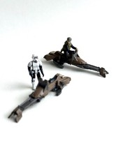STAR WARS Micro Machines - Speeder Bikes + Luke + Scout Trooper | Action Fleet |