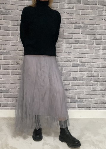 Tüll rock midirock midi maxi - rock,