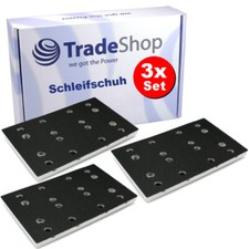 3x Ersatz Klett Schleifschuh