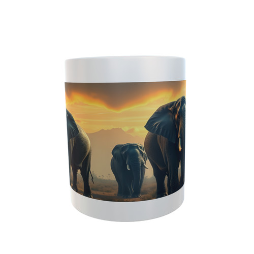 Tasse elefant motiv - tasse, 6