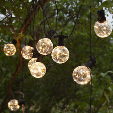 LED Party Lichterkette Circus 10 Kugeln 4,5m Garten Balkon Zirkus für Außen