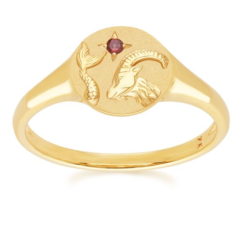 Zodiac granat einhorn signet - zodiac,