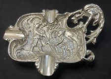 Rarität Ascher Bronze Skulptur Jugendstil Schale- Aschenbecher Zigarre Zigarette