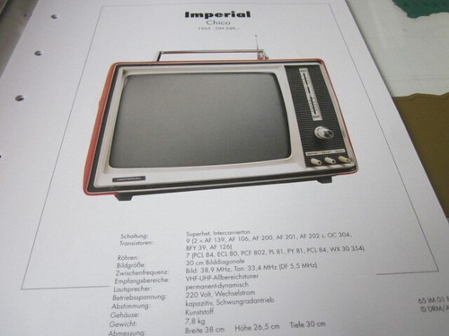 Fernseh archiv schaltplan - fernseh, tv