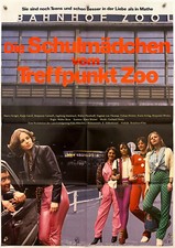 Katja Bienert DIE SCHULMÄDCHEN VOM TREFFPUNKT ZOO  original A1 Kino Plakat 1979