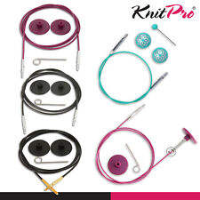 KnitPro Seil für austauschbare Nadelspitzen fest und drehbar 7 Längen